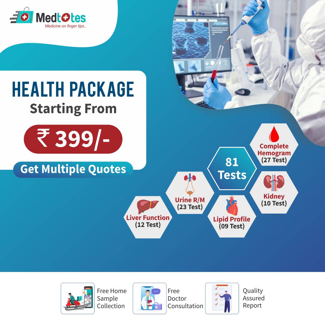 Full Body Check up Starting From Rs 399/- Only