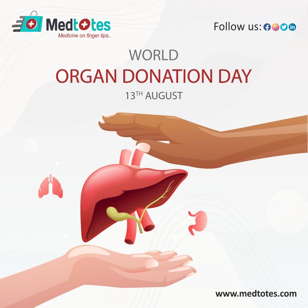 World Organ Donation Day is celebrated every year on August 13 to raise awareness about the organ donation and motivate people to donate organs after death. This day provides an opportunity to all to come ahead and pledge to donate their precious organs because one organ donor can save up to eight lives. Organ donation is retrieving a donor’s organ like heart, liver, kidneys, intestines, lungs, and pancreas after the donor is deceased and then transplanting into another person who is in need of an organ. There is no defined age for organ donation but it is based on strict medical criteria. In the case of natural death tissues of cornea, heart valves, bone and skin can be donated whereas other vital organs like heart, liver, intestines, kidneys, lungs, and pancreas can only be donated in the case of brain death. After organ failure, vital organs like heart, liver, intestines, kidneys, lungs and pancreas can be transplanted into the patient to help the recipient lead a normal life.