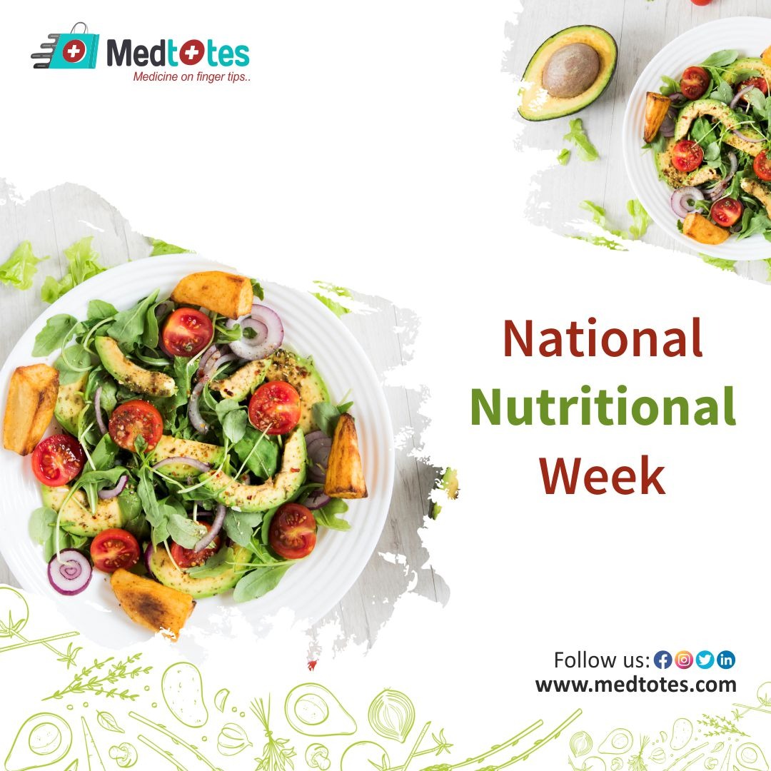 National Nutrition week activities in India From September 1 to September 7, National Nutrition Week is held in India to promote awareness of this idea. National Nutrition Week's primary motive. Eat with more awareness... Place a bowl of fruit on the table. If you don't like a vegetable, give it another chance. enroll in a cooking class. Create a dish that is balanced and healthful. Get together with coworkers for lunch. Get a nutrition book that will change your life.